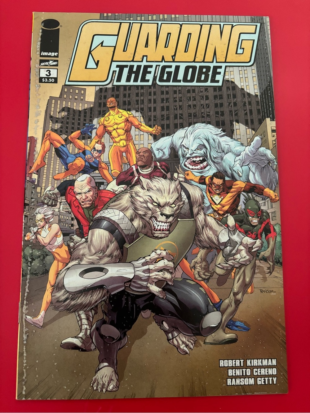 Guarding The Globe #3 Image Comics (2011)